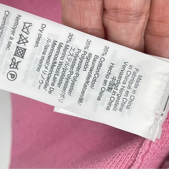 J. Crew Womens size Large Sophie Open Sweater Cardigan Bohemian Rose pink NWT - Picture 8 of 10